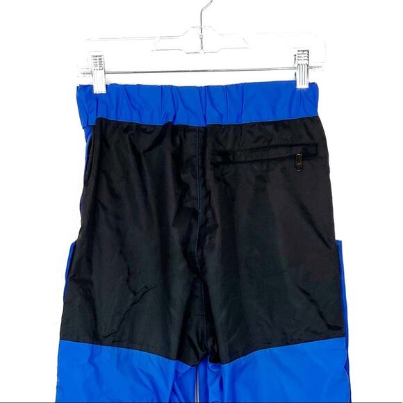 Vintage 80s Moonstone Gore Tex Ski Pants Snow Slopes Unisex Blue Black Small - Picture 5 of 14